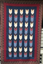 Load image into Gallery viewer, Quilt #02 - Chevron Paisley
