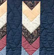 Load image into Gallery viewer, Quilt #02 - Chevron Paisley
